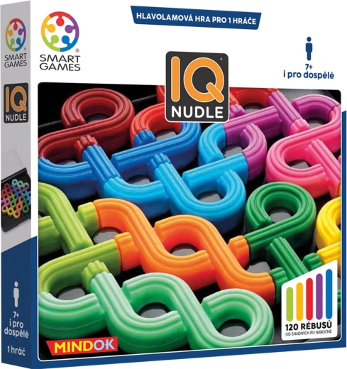 MINDOK Smart Games IQ Nudle – miselna igra za 1 igralca