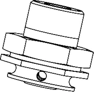 Adapter za kolesa 17/12 mm BL8 (4 kosi) JAMARA