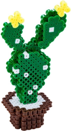 3D kaktus – efektna dekoracija iz perlic