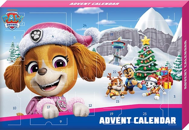 Adventni koledar TAČKE NA PATRULJI za deklice