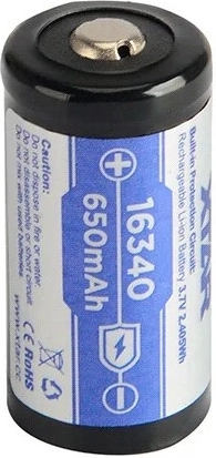 Format 16340 / R-CR123 in kapaciteta 650 mAh