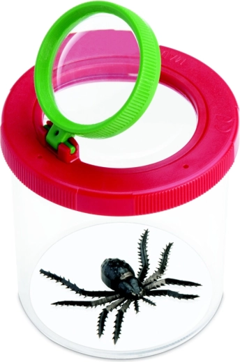 Opazovalni lonček z dvojno lupo za žuželke in naravne najdbe