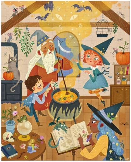 Magical illustration full of details