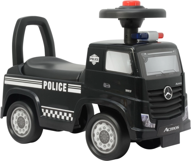 Poganjalec MERCEDES Actros policijski črn