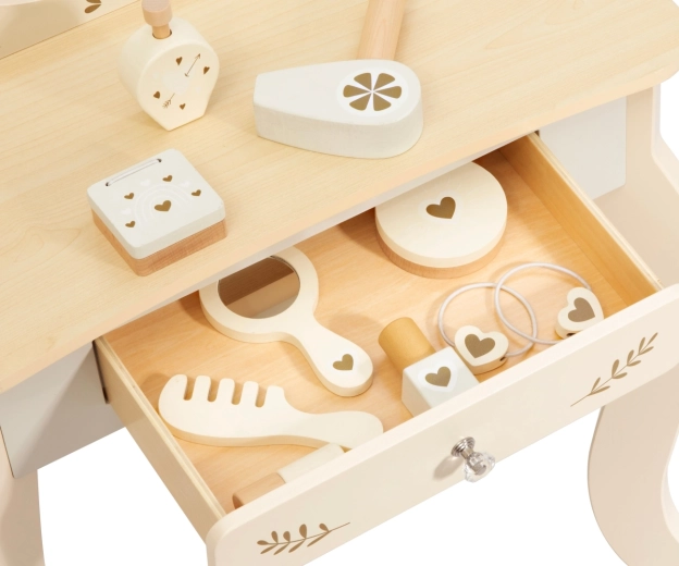 Drawer for small items and play accessories