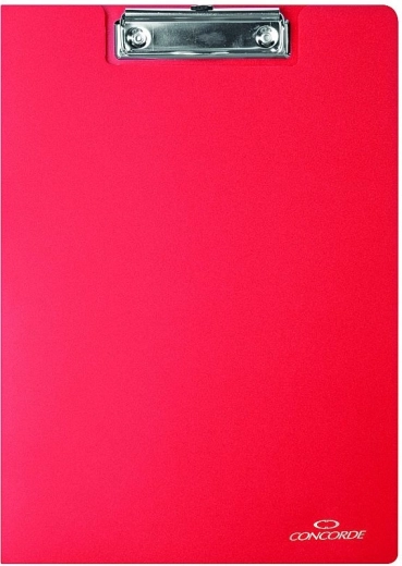 Pisalne deske s sponko A4 rdeče CONCORDE