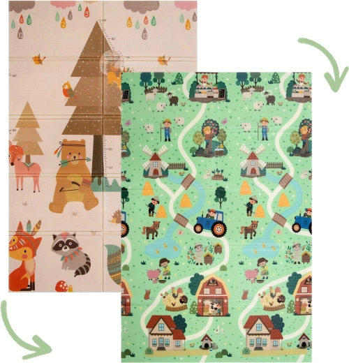 Dvostranski dizajn za učenje in zabavo