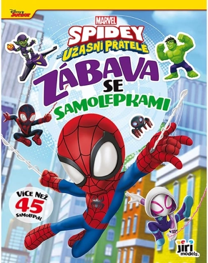 Knjiga z nalepkami Spidey – zabava z nalepkami