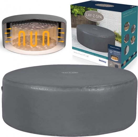 Toplotni pokrov za masažni bazen Lay‑Z‑Spa EnergySense Plus 196 cm