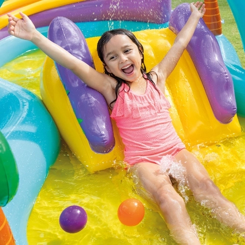 Slide and soft landing