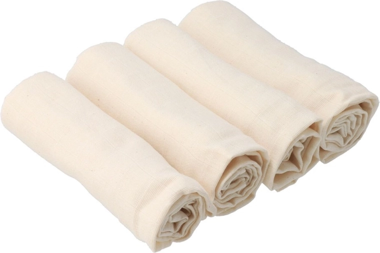 Pleničke iz blaga iz organskega bombaža New Baby Softy 70 × 70 cm, 4 kos