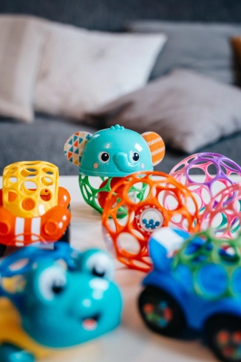 Zvočna stimulacija z barvnimi kroglicami