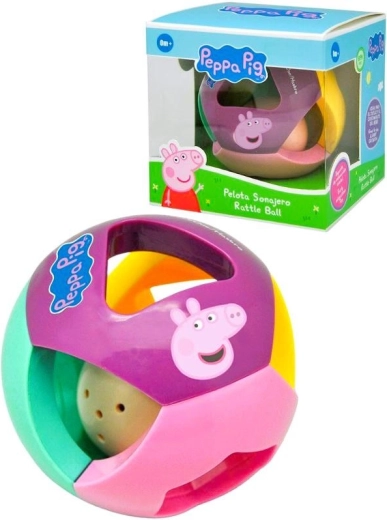 Ropotajoča žogica Peppa Pig – 1 kos