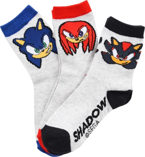 Otroške nogavice Sonic the Hedgehog – komplet 6 parov