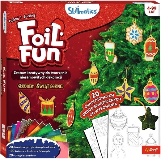 Skillmatics Foil Fun božični okraski