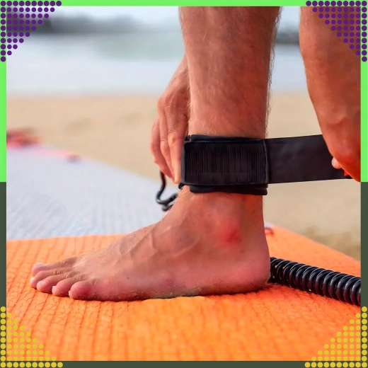 Udoben in nastavljiv gleženjski trak