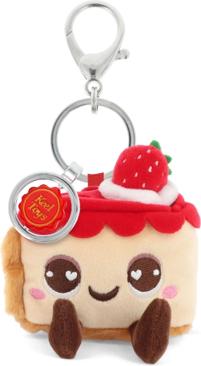 Keeleco obesek za torbo jagodna torta 12 cm