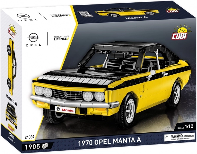Konstrukcijski komplet COBI OPEL Manta A 1970 1:12
