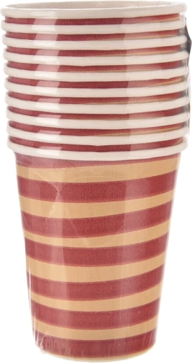 Papirnati kozarčki Jungle rdeči 250 ml (10 kos)