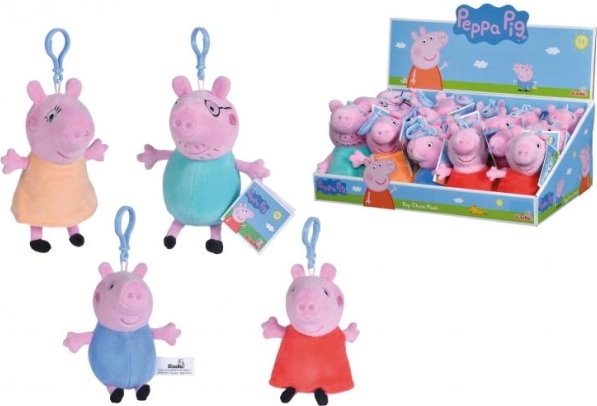 Pujsa Pepa – plišasti obesek za nahrbtnik (4 različice)