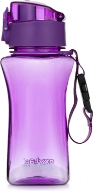 Steklenička za pitje OXY TWiST 400 ml vijolična