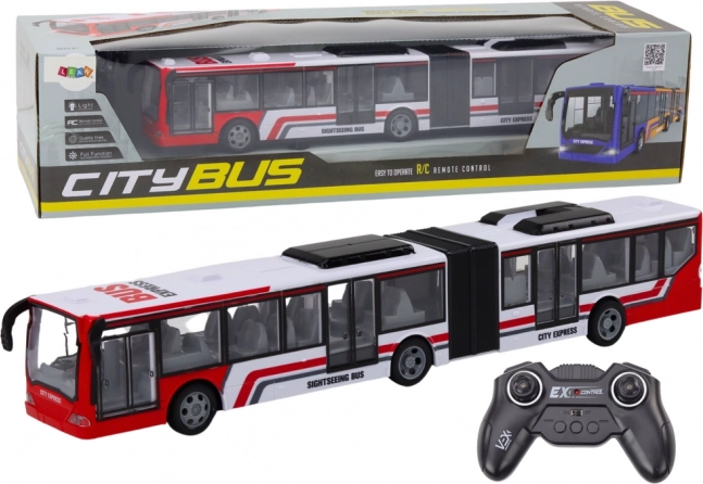 Zabaven RC mestni avtobus rdeče-bela