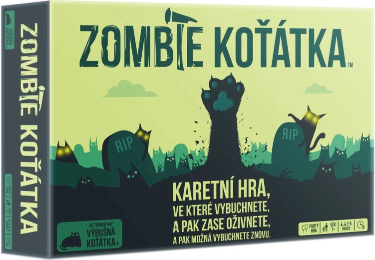 Zombie Kittens – card game