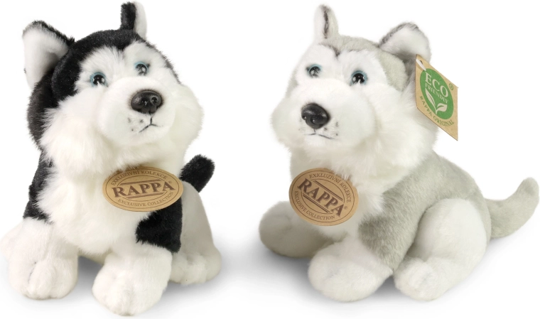 Plush husky dog 16 cm Eco-Friendly - 1 piece