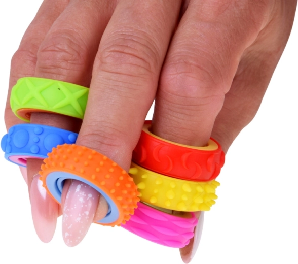 Rotating ring for hands in motion