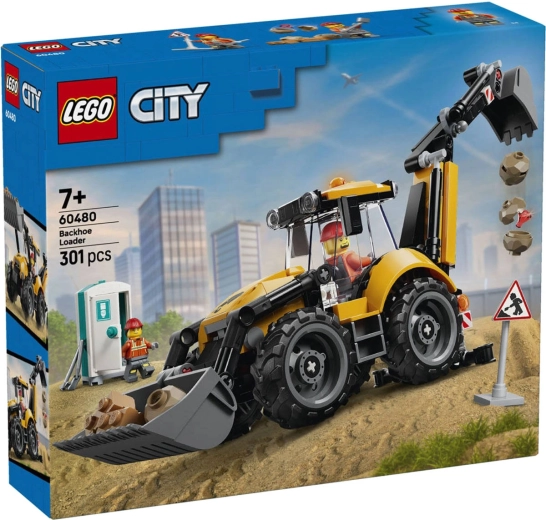 LEGO City rumeni rovokopač