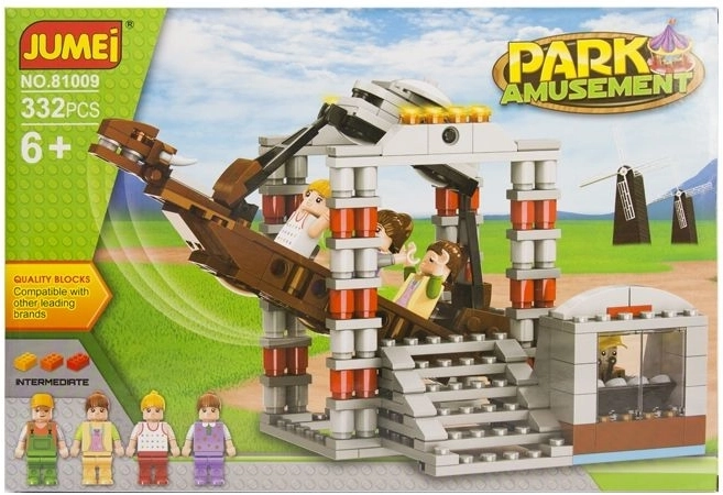 Gradbeni set Jumei zabaviščni park 332 delov
