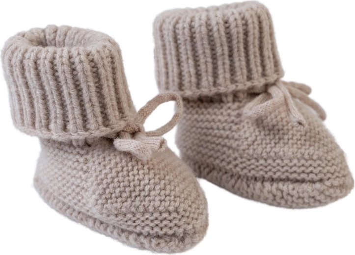 Lodger merino copatki bež 0–6 mesecev