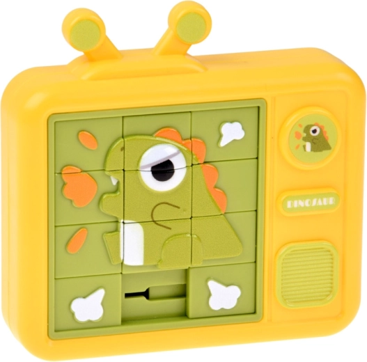 Drsne puzzle z dinozavrom