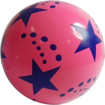 Žoga z zvezdicami 23 cm – 1 kos