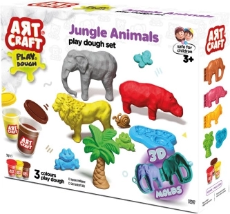Art Craft komplet za modeliranje afriške živali 168 g