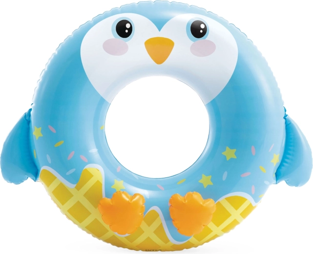 Napihljiv obroč za vodo pingvin 81 cm Intex