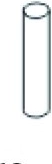 Zatič 2,5 × 12,8 mm X3 CVD – 1 kos
