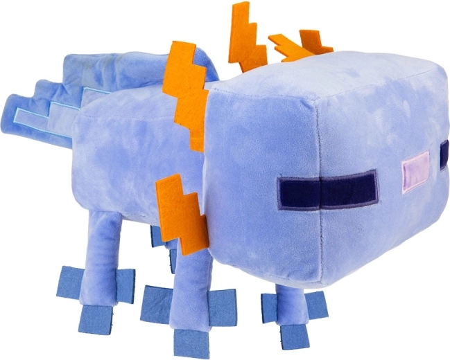 Minecraft plišasti aksolotl moder 44 cm
