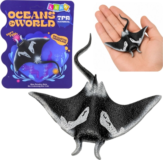 Gumijasta figurica morske mante (raže) 13 cm