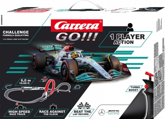 Carrera GO!!! dirkalni set Mercedes F1 Hamilton