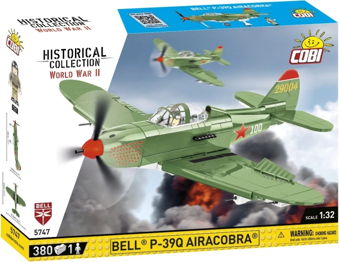 Cobi Bell P-39Q Airacobra building set 1:32 (380 pieces)