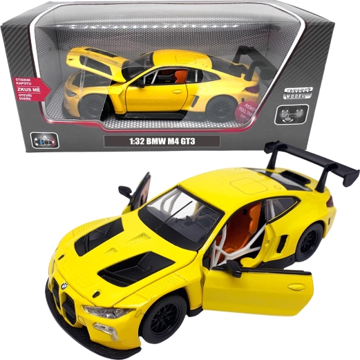Kovinski model BMW M4 GT3 1:32 rumen