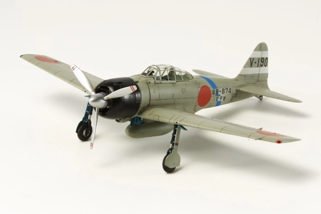 Plastični model letala MITSUBISHI A6M3 ZERO (HAMP) – komplet za sestavljanje