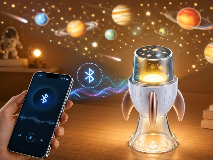 3 v 1: projektor, nočna lučka in Bluetooth zvočnik