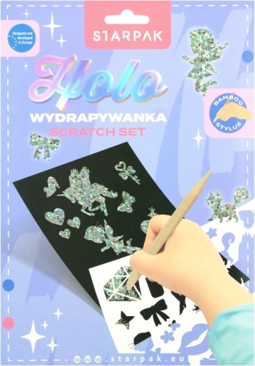 Holografski praskalni komplet – 1 kos