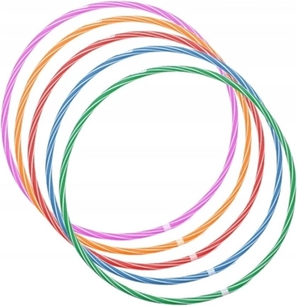 Hula hoop obroč s spiralnim vzorcem 50 cm