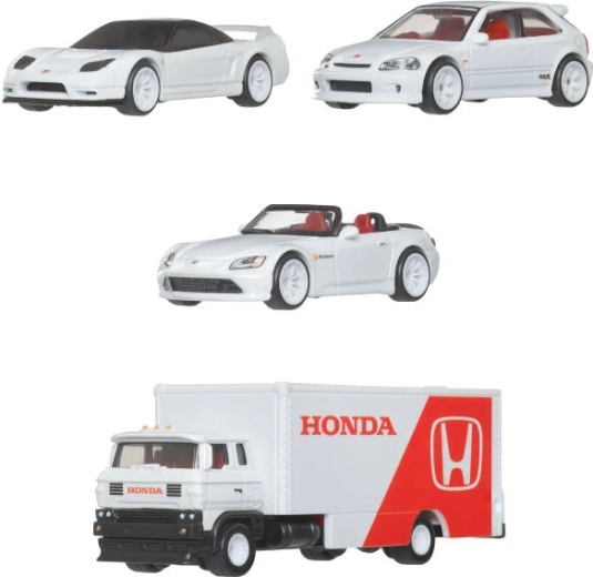 Podrobni modeli Honda v enotnem slogu