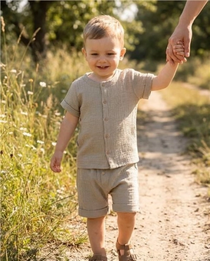 Lahek in zračen muslin za poletno udobje
