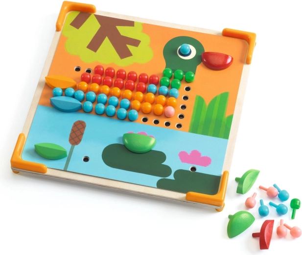 Velike pisane bucike in polkrogle