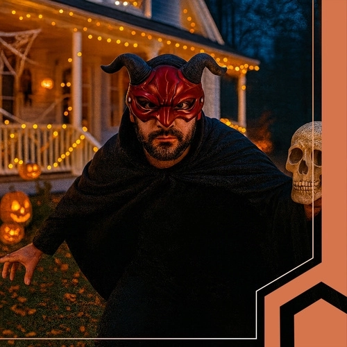 Ideal accessory for Halloween and themed events